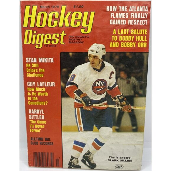 8 Hockey Digest Magazines NHL 1977-1979 Clark Gillies Marcel Dionne Dave Schultz - Picture 12 of 16